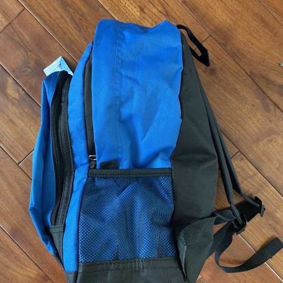 Everest Backpack Front & Side Pockets Royal Blue Black + school supplies 🆕NEW! - Picture 5 of 12